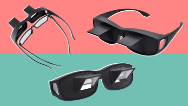 Product shots of the Vinmax Lazy Readers Horizontal Glasses.