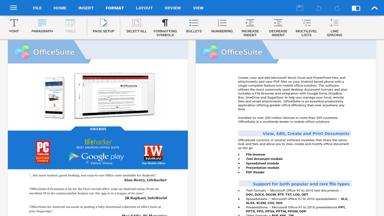 MobiSystems OfficeSuite Chrome App