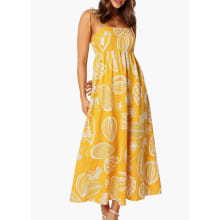 Product image of Petal & Pup Sloane Tropical Print Maxi Dress