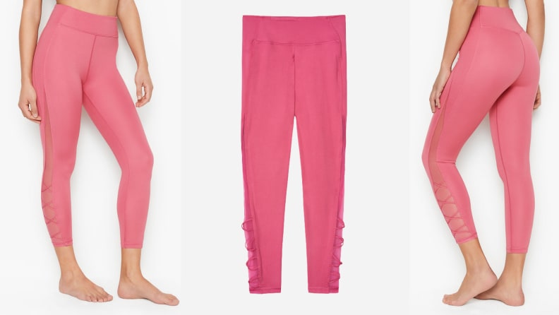 Victoria's Secret PINK Cotton Lace-Up Legging