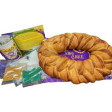 Product image of Traditional Mardi Gras King Cake