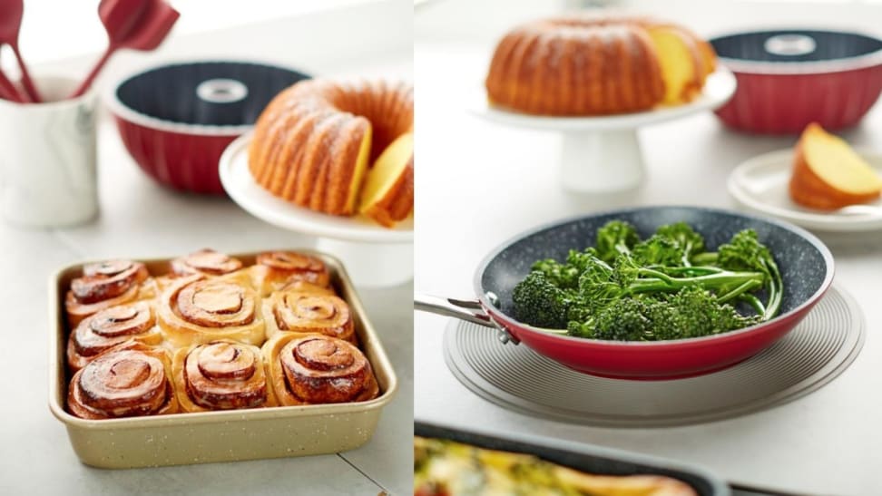 左图:Curtis Stone Mini Bakeware;右:Curtis Stone Silicone Trivet