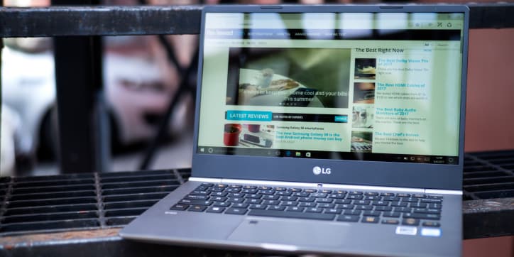 Lg Gram 13 2017 Laptop Review Reviewedcom Laptops