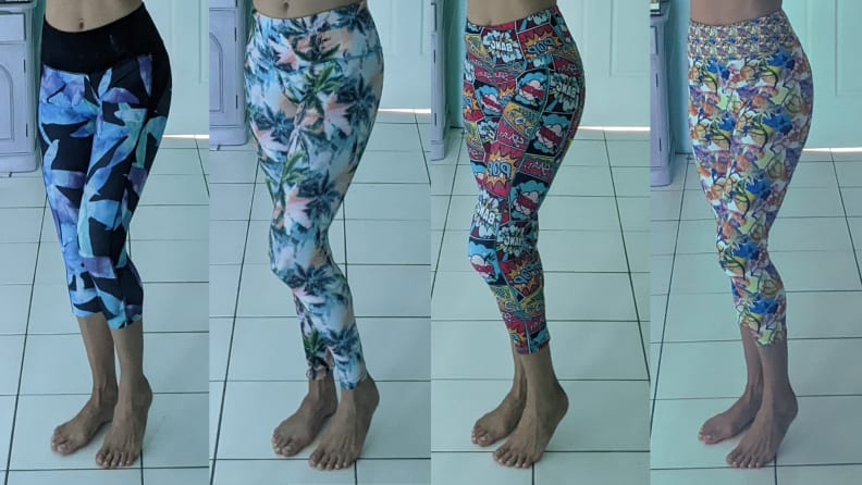 Ladies legging Printed Dyed girls Lot Yoga Pants Gym Funky full length  Womens 