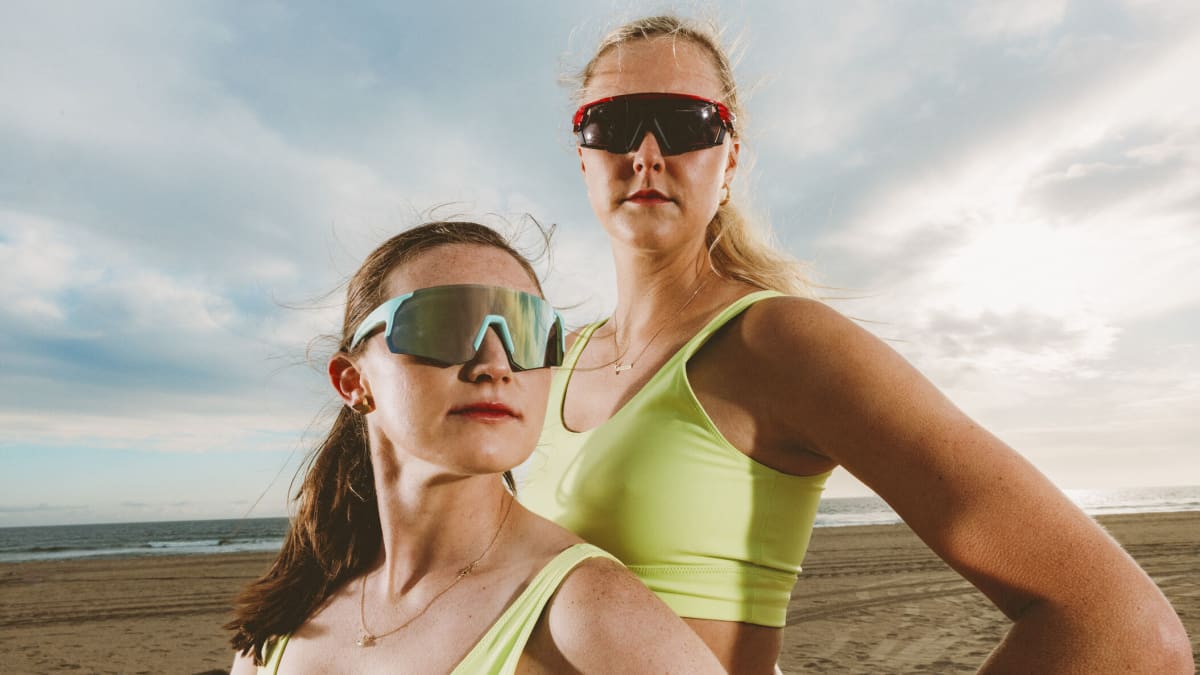 2024 Olympics: Shop Zenni sports sunglasses worn by beach - Main Image