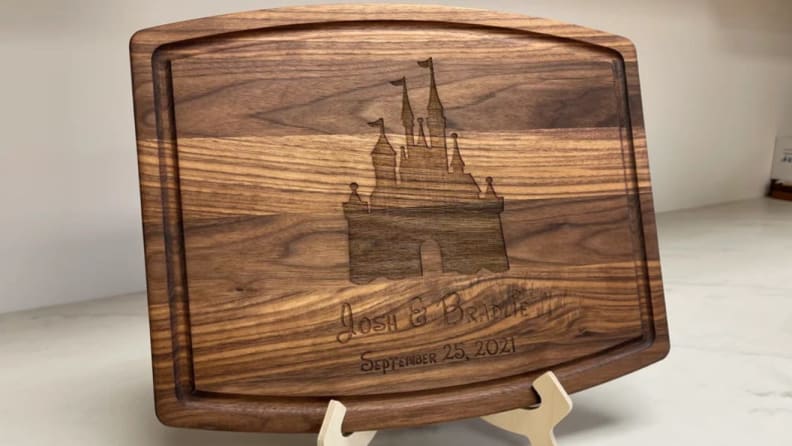 It all started with a mouse disney inspired chopping board laser engraved 
