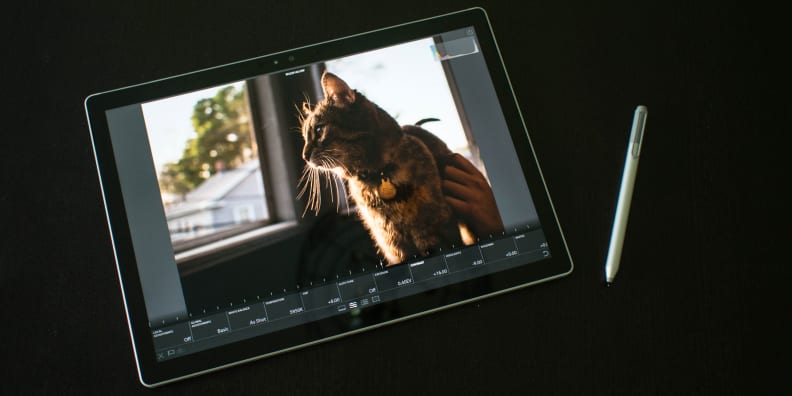 Microsoft Surface Book Lightroom