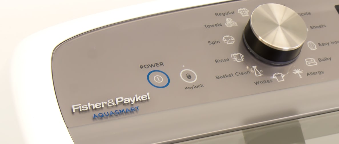 Fisher and paykel shop washing machine