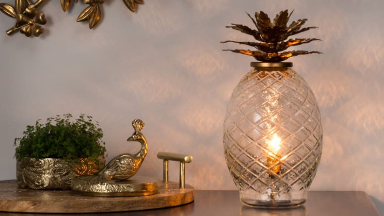 A lamp from Target
