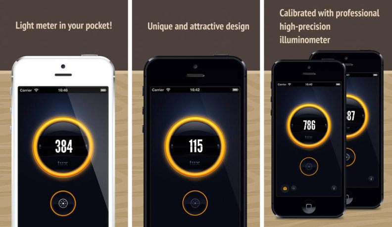 Light Meter app