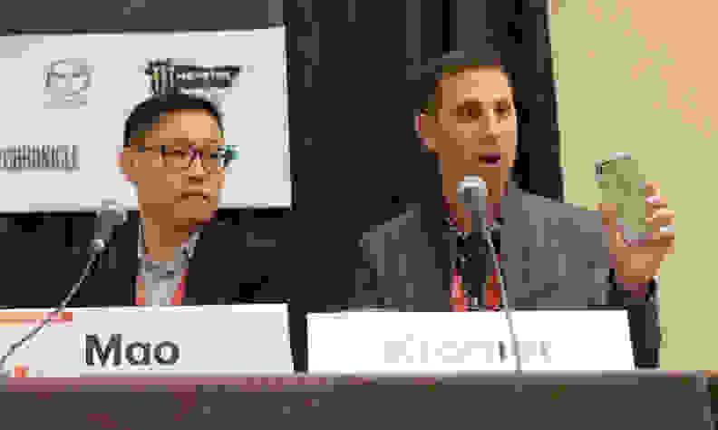 William Mao from YouTube and Mark Kramer from PAC-12 Networks speaking at SXSW 2015
