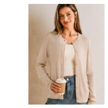 Product image of Women's Lightweight Cropped Cardigan
