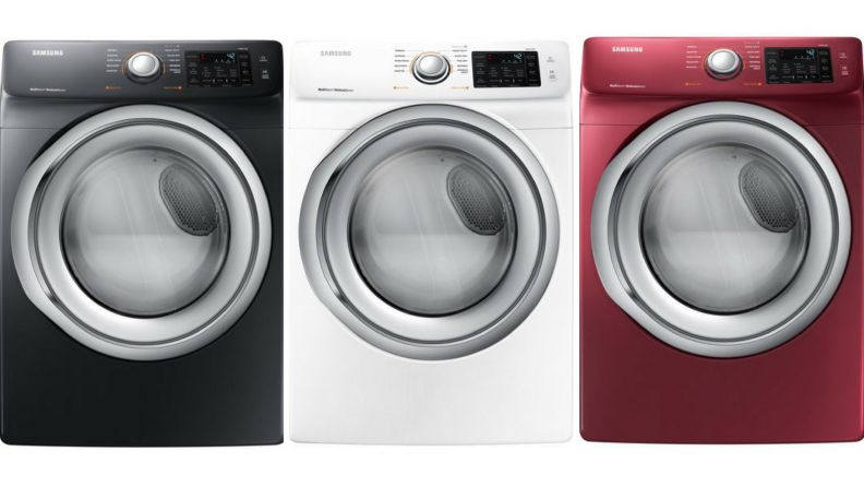 This dryer comes in three colors