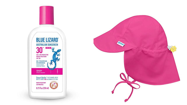 hats and sunscreen