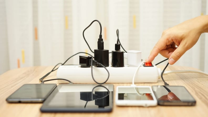 Teach kids to take care of their phone, by plugging them in at night. If they aren't ready for the care of a phone they probably aren't ready to own a phone.