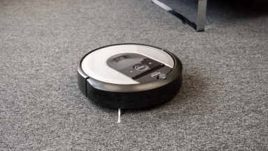 The iRobot Roomba i6+.
