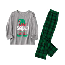 Product image of PatPat Elf Squad matching family Christmas pajamas 