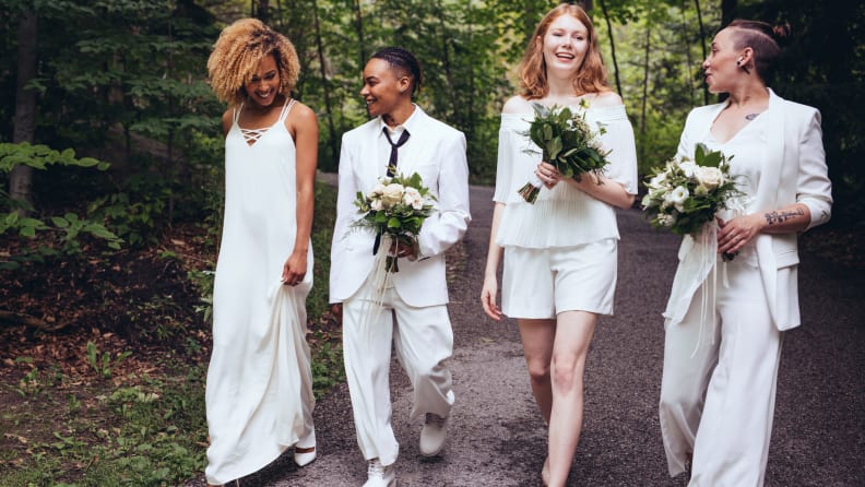 How To Style Mixed Gender Bridal Parties