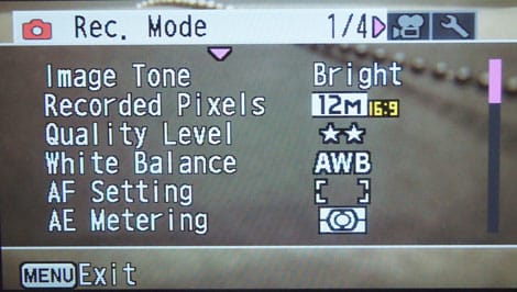 FI Menu Photo