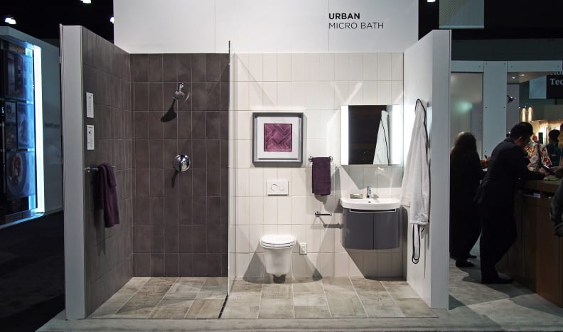 TOTO's urban micro bath brings large-scale luxury to small-scale living.