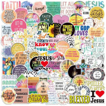 Product image of 100 Christian Stickers for kids