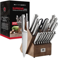 Product image of Master Maison 19-Piece Premium Kitchen Knife Block Set