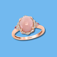 Product image of Effy Collection pink opal and diamond ring