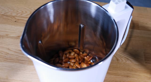 Almonds in Midea NRG Milk Extractor