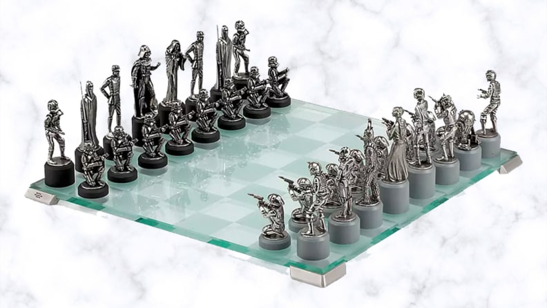  Harmon Chess, Borgov Chess, Gotham Chess, Wooden Chess Board  With Marble Chess Pieces, Best Chess Players Of All Time, Ready To Dispatch  : Home & Kitchen