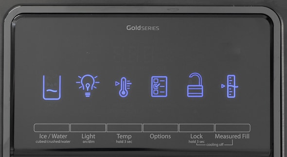 whirlpool fridge temp control