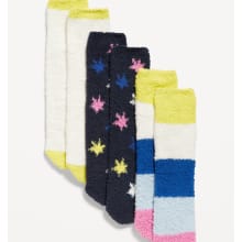 Product image of Old Navy Cozy Crew Socks 3-Pack for Women