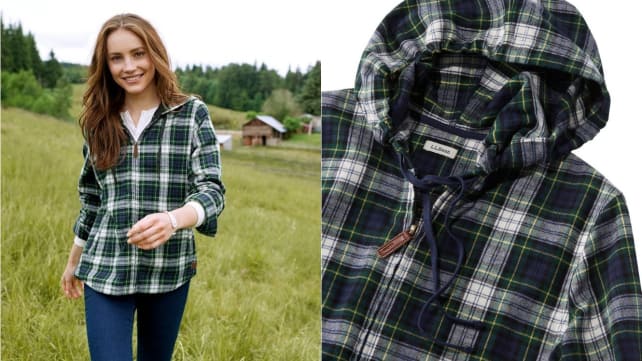 LLBean Plaid Shirt