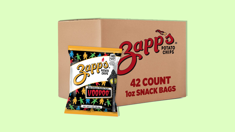 Best snacks: Zapp’s New Orleans Kettle-Style Potato Chips, Voodoo