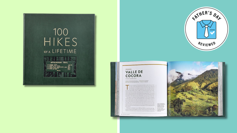 A gorgeous book with world hikes
