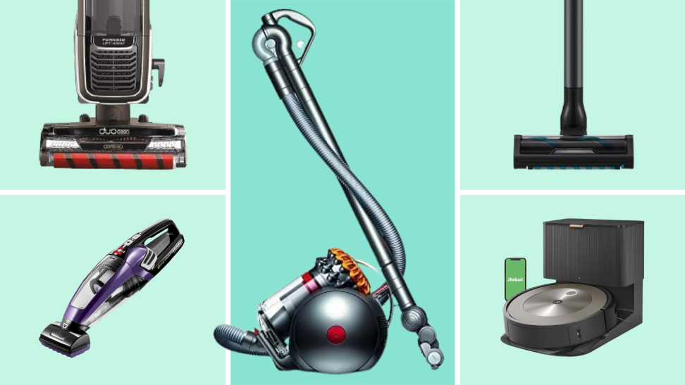 The best vacuums of every kind include the Shark Apex, Bissell Pet Hair Eraser, Dyson Big Ball Multifloor, Samsung Bespoke Jet AI, and the iRobot Roomba J9+.