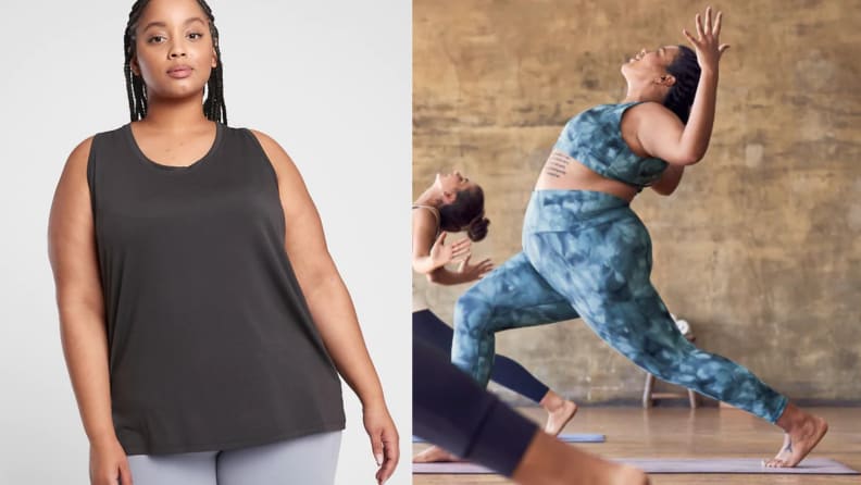 Athleta plus-size workout clothes review: I tried the extended