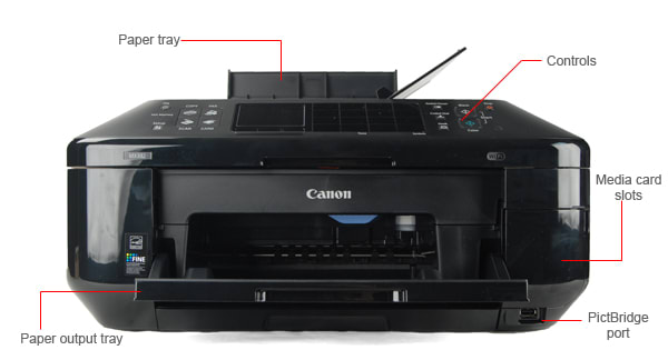 Canon Pixma MX882 Wireless Office All-in-One Inkjet Printer (4894B002)