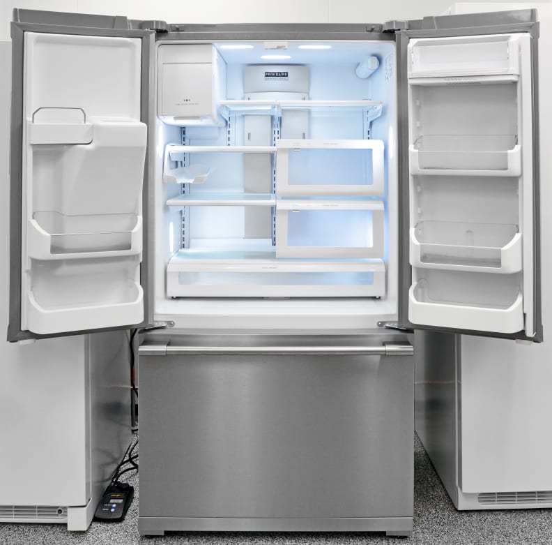 The Frigidaire Professional FPBC2277RF is large enough to hold lots of food, but shallow enough that everything is always accessible.