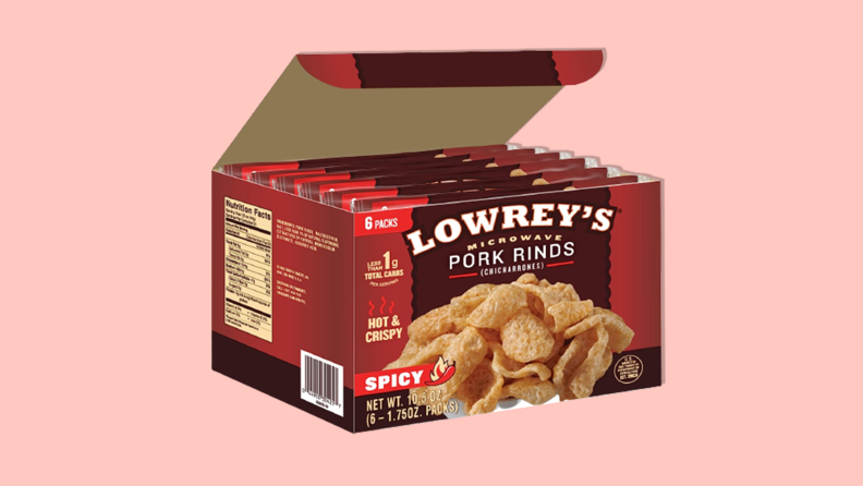 Best snacks: Lowrey’s Microwave Pork Rinds