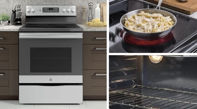 Best Affordable Electric Range: GE JB655SKSS