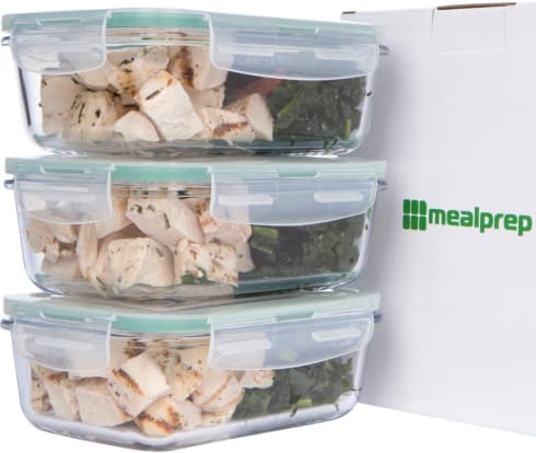 Product Image - MealPrep Premium Glass 6-piece Set With Snap