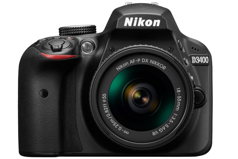 Nikon D3400 Front View