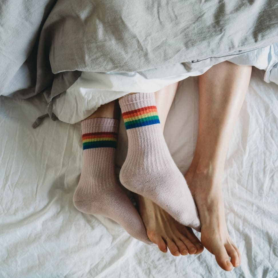Should you sleep with socks on or go barefoot? We found out