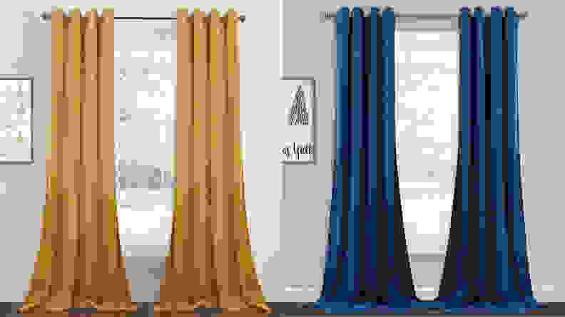 These velvet drapes come in a range of colors and are the pinnacle of Regency era home decor-chic.