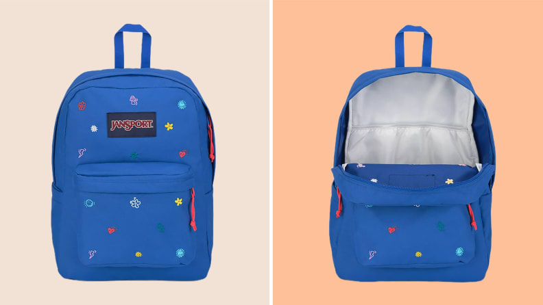 JANSPORT Main Campus Backpack - BLUE COMBO