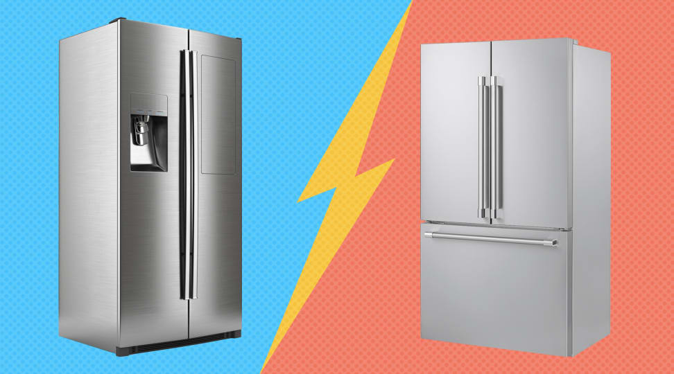 French-door versus side-by-side refrigerators