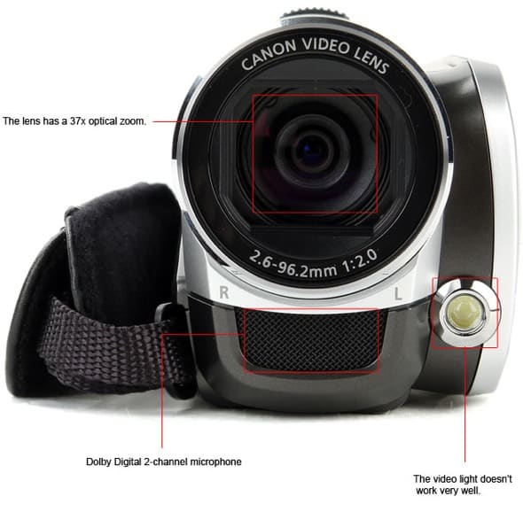 canon fs200 camcorder review reviewed
