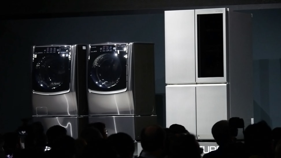 LG Press Conference during CES 2016 showing Signature series