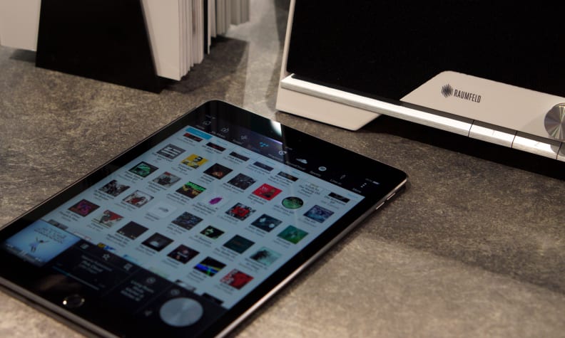 Your entire music library can be managed through the app, as well as Spotify Connect, Rdio, Pandora, and more.