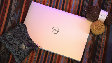 The Dell XPS 16 laptop.